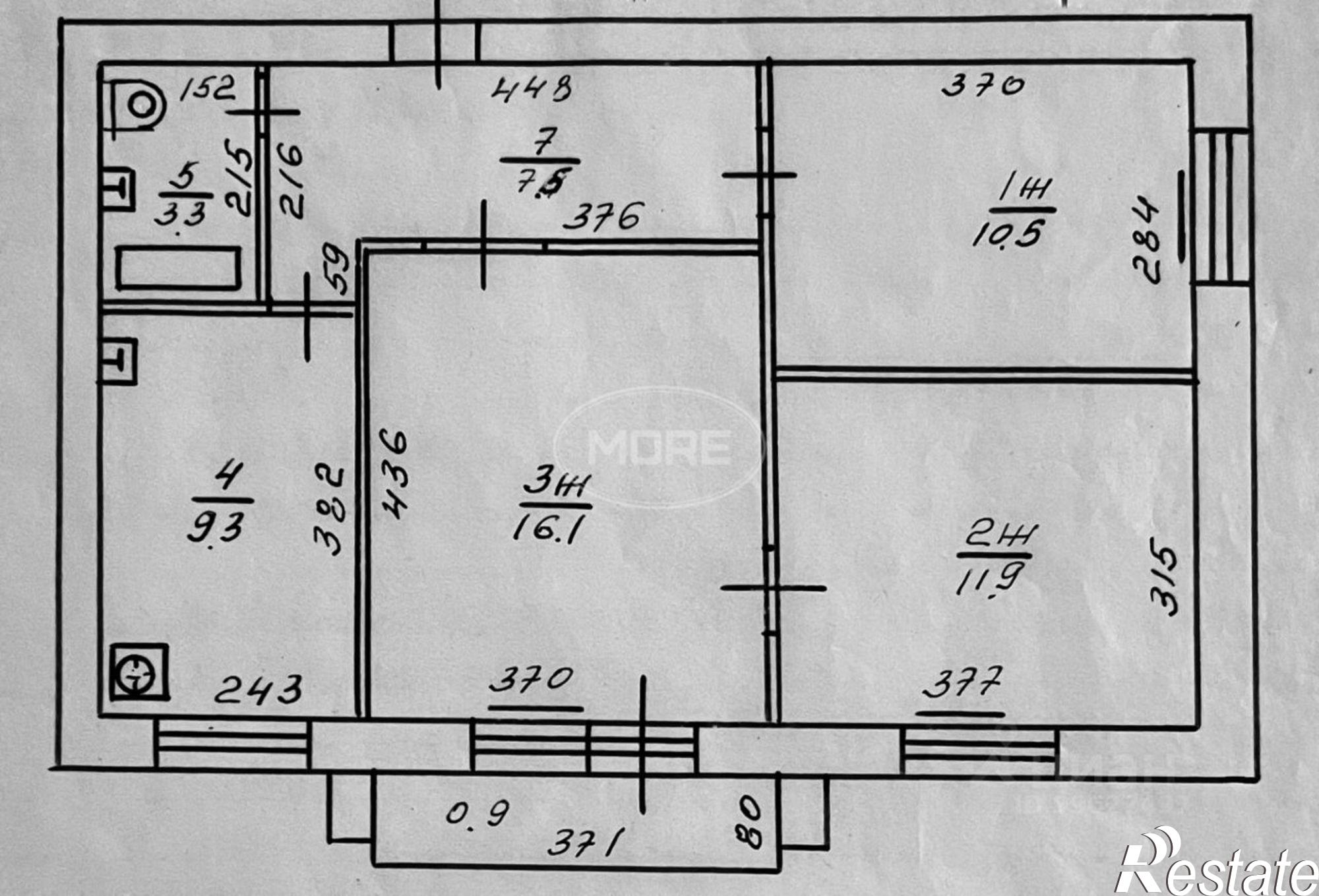 Купить квартиру за 4 550 000 рублей на Советск