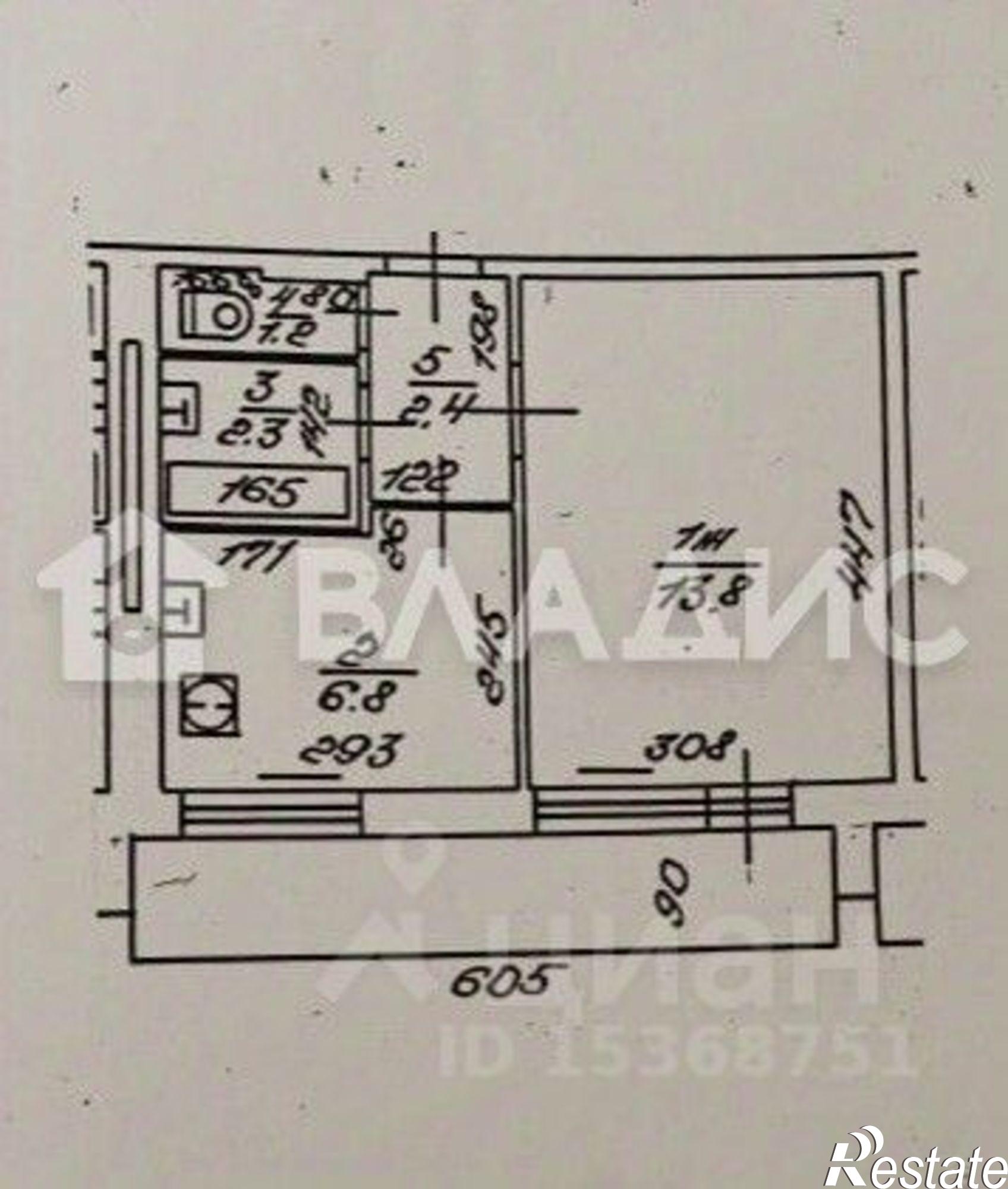 Купить квартиру за 2 250 000 рублей на Береговая улица, 2