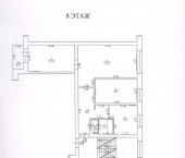 3-комн, 60кв м, этаж 8/9 Московский проспект, 5