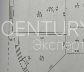 2-комн, 101кв м, этаж 7/9 проспект Мира, 84