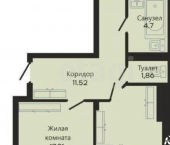 2-комн, 70кв м, этаж 9/10 Закатная улица, 29К2