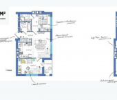 3-комн, 104кв м, этаж 9/9 пер Байдукова, 1А