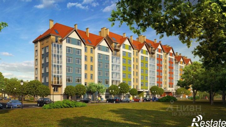 2-комн квартира в новом доме ул Советская, 124,  д. 124