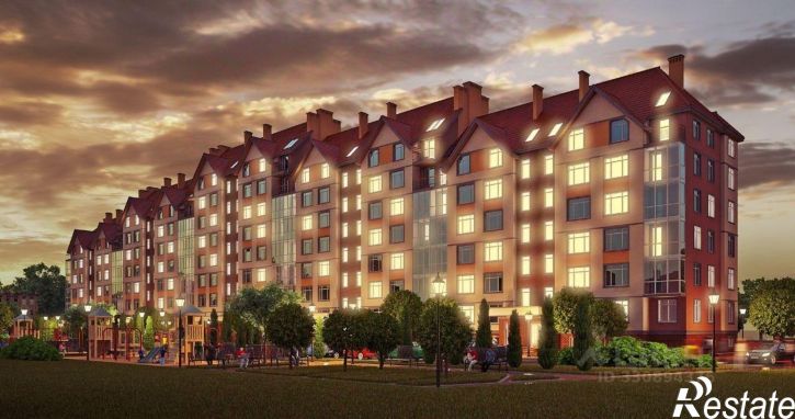 2-комн квартира в новом доме ул Советская, 124,  д. 124