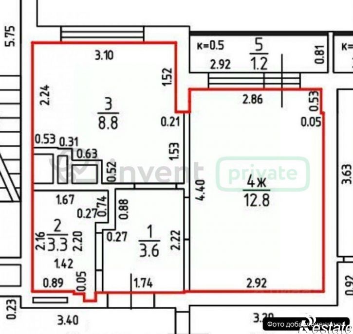 1-комн квартира Калининград, Летняя ул, 72