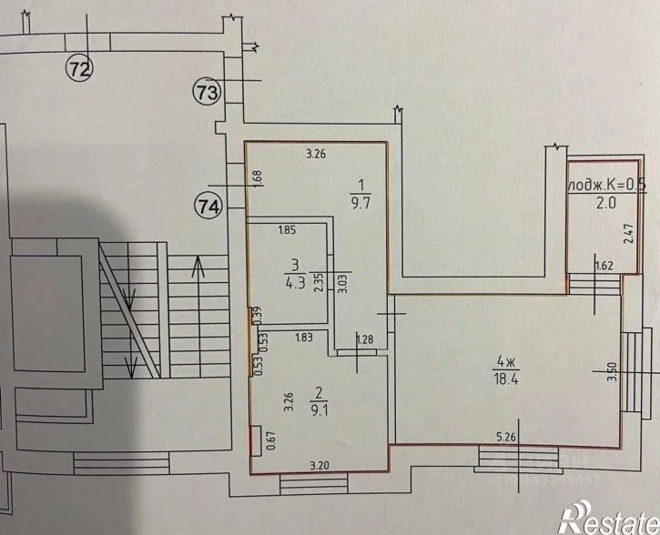 1-комн квартира Пионерский