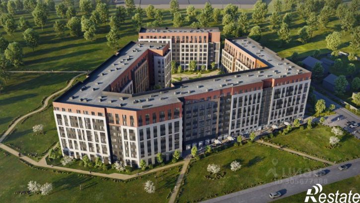 3-комн квартира в новом доме Красная улица