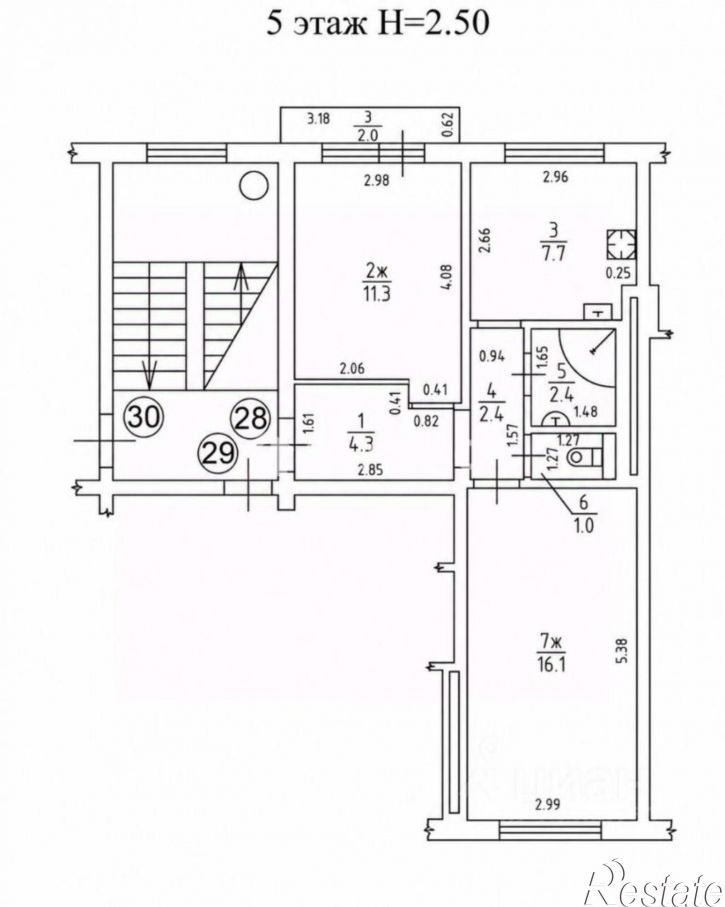 2-комн квартира ул Шанина, 12,  д. 12