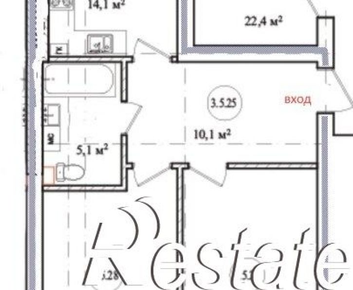 2-комн квартира улица Генерал-лейтенанта Городовикова, 9А,  д. 9А
